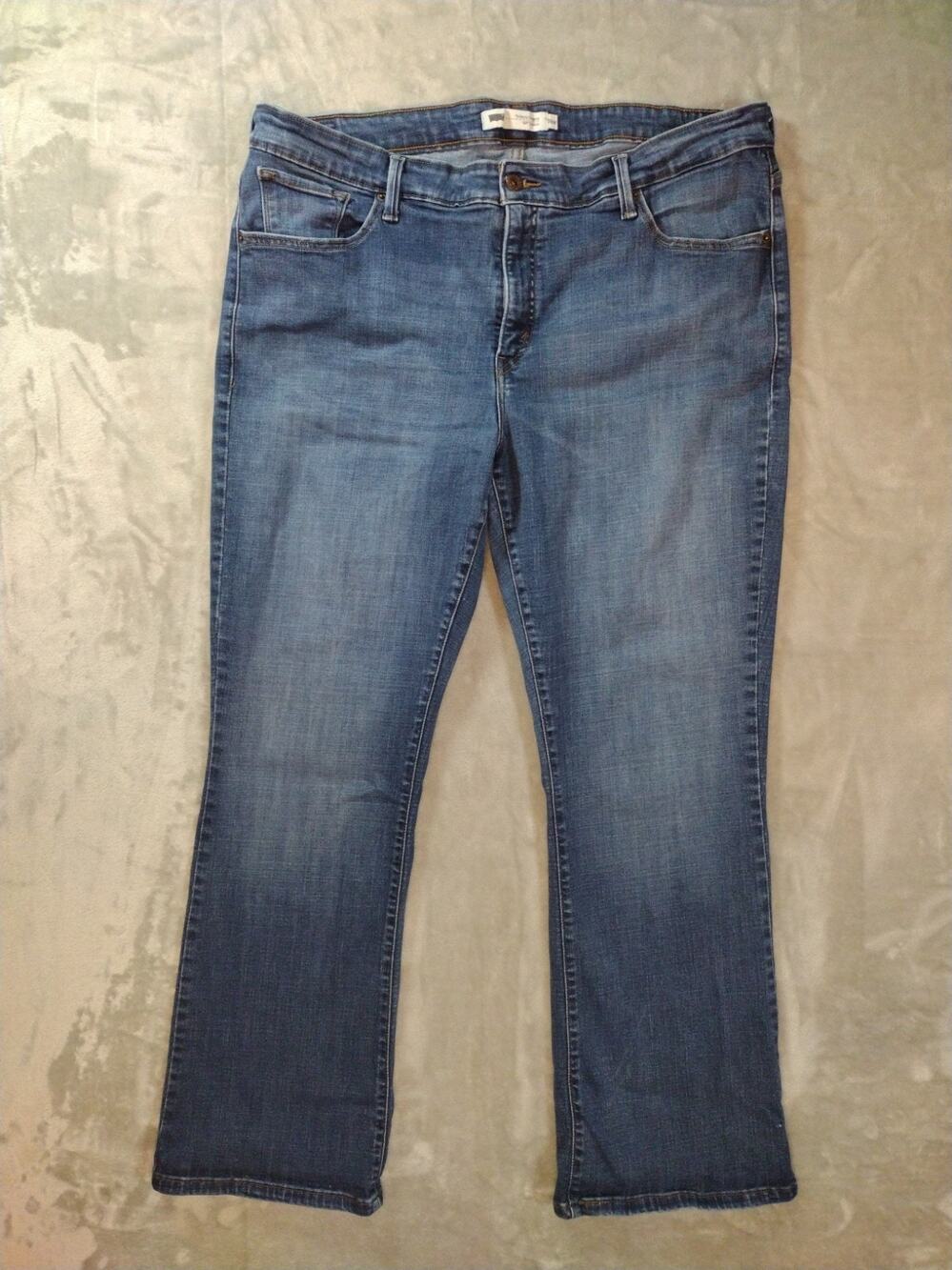Levi's 512 Perfectly Shaping Jeans Womens 24W Bootcut Med Wash Western Rodeo Y2K